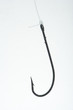 Fishing hook on white background