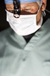 "USA, Utah, Provo, portrait of surgeon during operation"