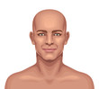 Man face