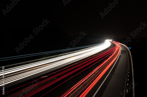 Photo: Highway at night Highway at night