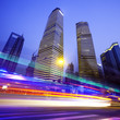 cars in highway with blur motion