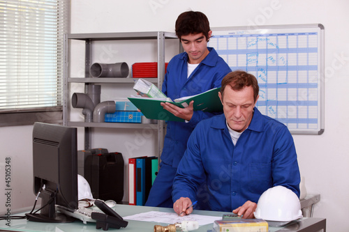 Photo: Plumbers workshop Plumbers workshop