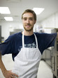 USA, Utah, Salt Lake City, Portrait of chef in bakery