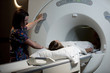 Photo: USA, Utah, Payson, Young woman during Magnetic Resonance Imaging USA, Utah, Payson, Young woman during Magnetic Resonance Imaging
