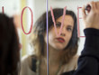 Photo: "USA, Utah, Provo, Young woman writing love on mirror with lipstick" "USA, Utah, Provo, Young woman writing love on mirror with lipstick"