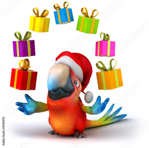 Illustration: Fun parrot Fun parrot