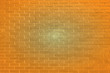 orangefarbene Mauer..