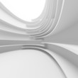 White Abstract Architecture Design