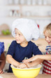 kinder kneten teig