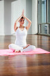 Fit Young Woman Practicing Yoga