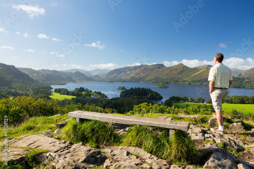Photo: Derwent Water from Castlehead viewpoint Derwent Water from Castlehead viewpoint