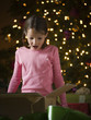 girl at christmas