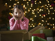 girl at christmas