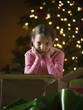 girl at christmas