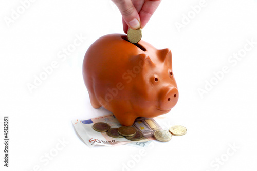 Photo: Saving money Saving money
