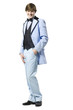 man in retro clothing