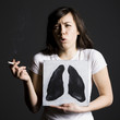 Photo : Woman smoker Woman smoker