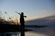 man out hunting
