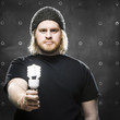 Photo: man with a light bulb man with a light bulb