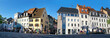 Saarbrücken St. Johanner Markt mit Brunnen Panorama