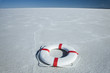 life preserver in the middle of nowhere