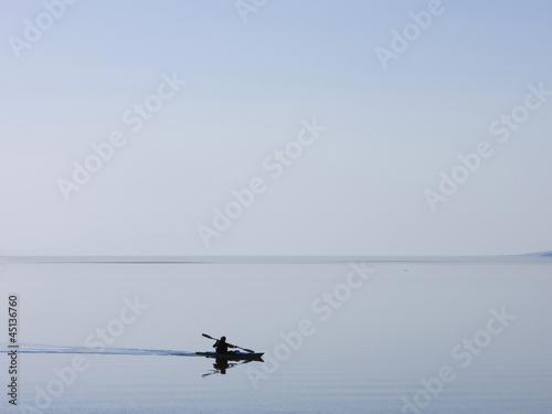 Photo: kayak on a lake kayak on a lake