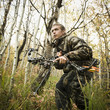 man hunting in the wilderness