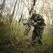 man hunting in the wilderness