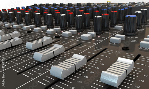 Illustration: mixer mixer