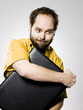 man holding a briefcase