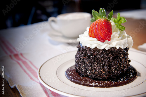 Photo: Delicate Chocolate Cake Delicate Chocolate Cake