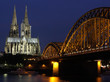 Kölner Dom bei Nacht