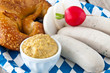 Weißwurst und Bretzel