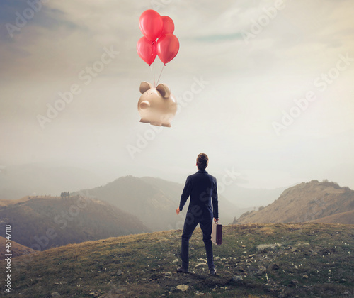 Photo: Afraid Businessman Afraid Businessman