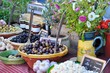 Présentation bucolique au marché