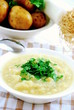 Zupa ziemniaczano-porowa Soup with potatoes and leeks