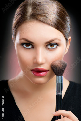 Photo: Makeup. Make-up Face Makeup. Make-up Face