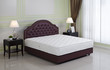 The mattress and bed set in the photography studio
