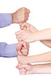 family hands