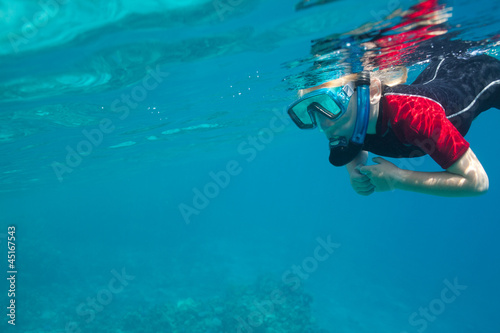 Photo: small diver small diver