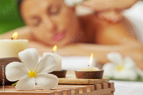 Photo: spa scene spa scene