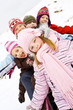 On the snow