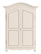 White painted wooden cupboard