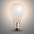 Light bulb illuminated