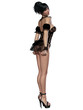 Illustration: Girl with sexy underwear Girl with sexy underwear