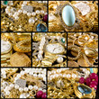 Foto: Collage - Gold jewelry Collage - Gold jewelry