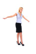 Isolated Business Woman