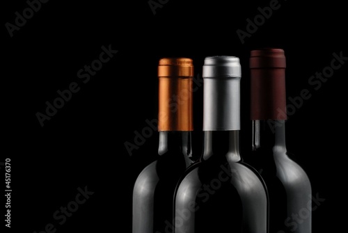 Photo: Bottles of wine Bottles of wine