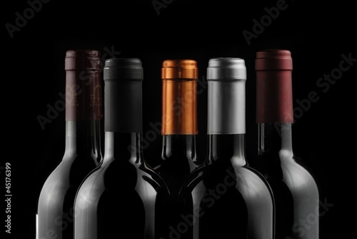 Photo: Bottles of wine Bottles of wine
