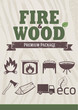 Fire and wood